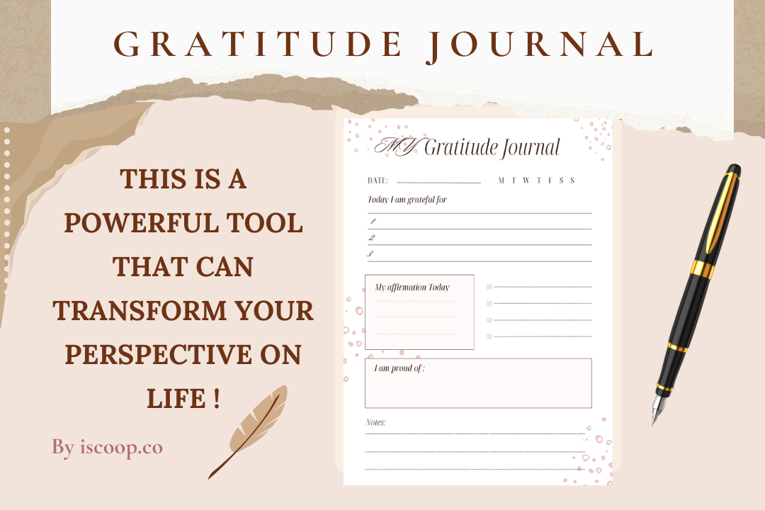 Modern Gratitude Journal Template