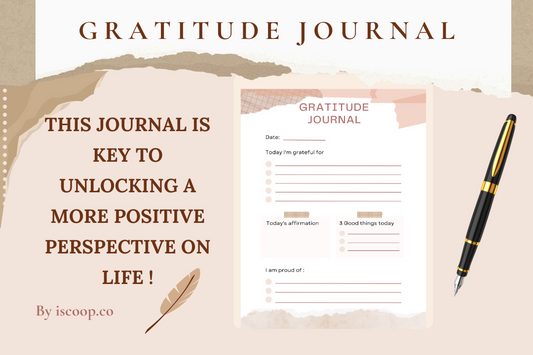 Self-Care Gratitude Journal Template