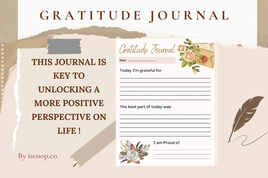 Personal Gratitude Journal Template