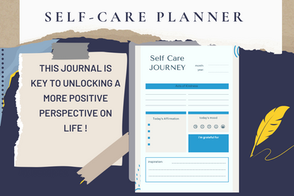 Self-Care Journal - Blue