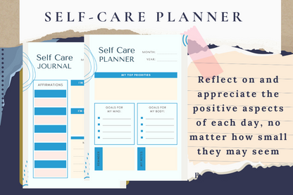 Self-Care Journal - Blue