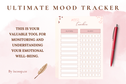 Minimalist Mood Tracker Template