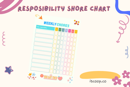 Kids Minimal Responsibility Shore Chart