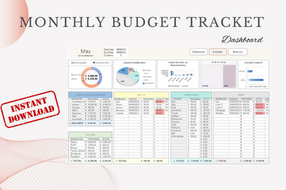 Monthly Budget Tracker