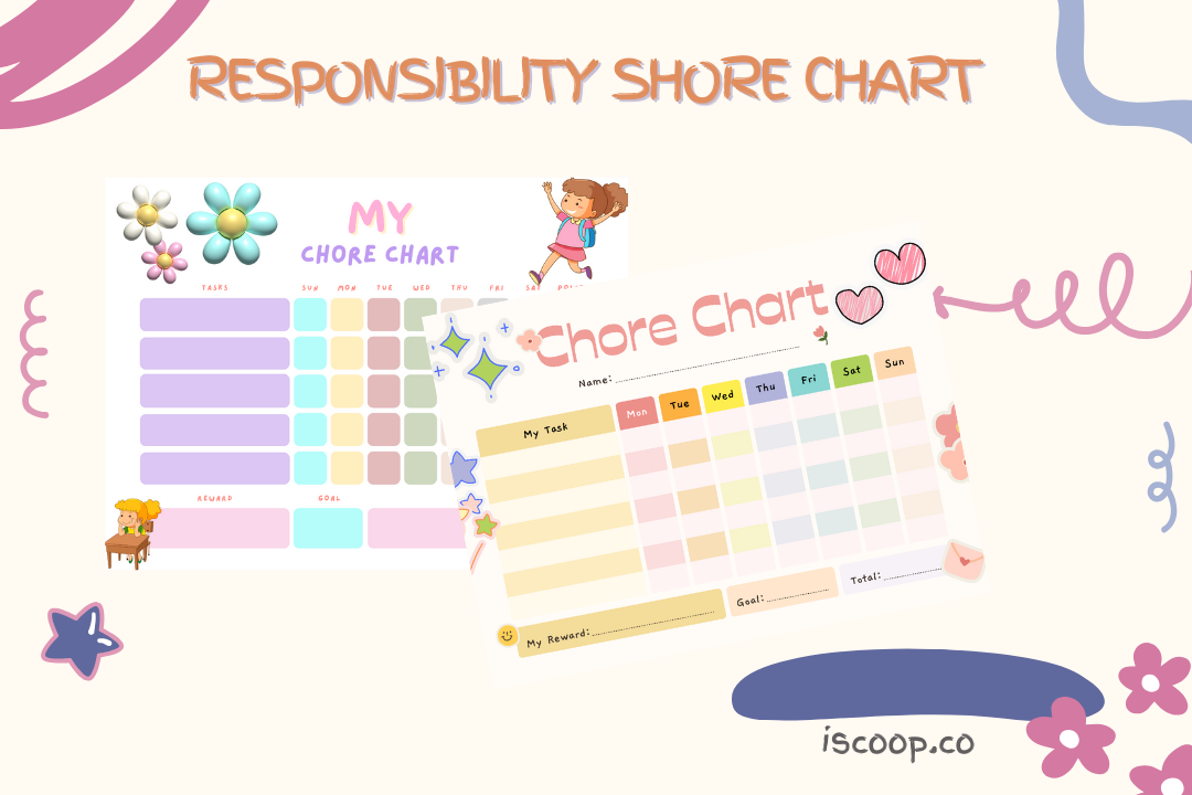 Kids Diverse Responsibility Shore Chart