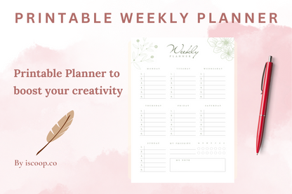 Weekly Planner Organizer