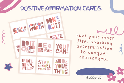 Kids Affirmation Flash Cards