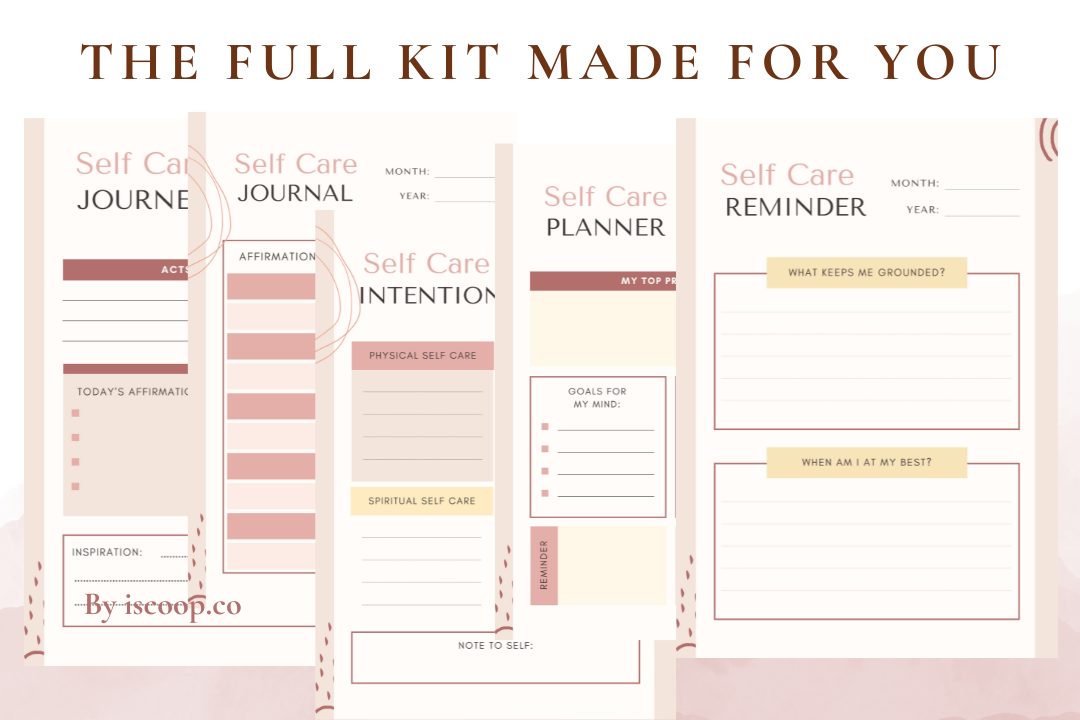 Self-Care Journal - Brown