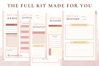 Self-Care Journal - Brown