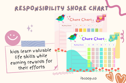 Kids Playful Responsibility Shore Chart