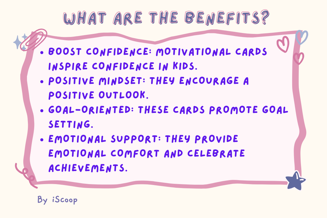 Kids Card Modern Motivation