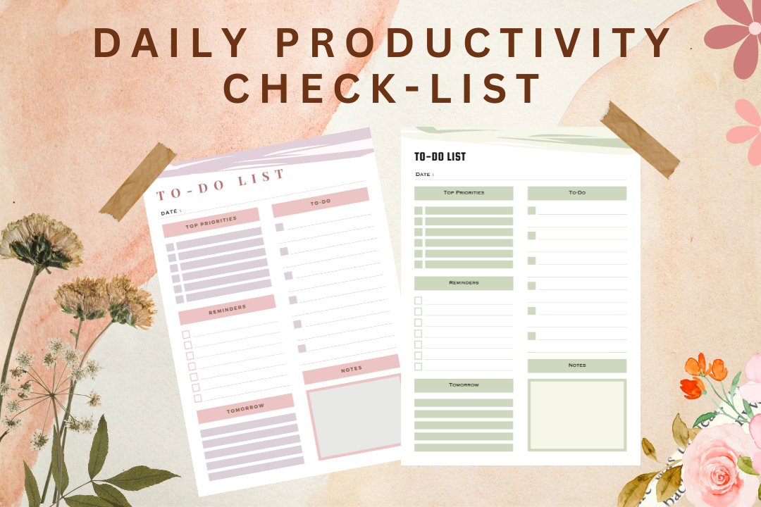 Elegant To Do-List Planner Printable