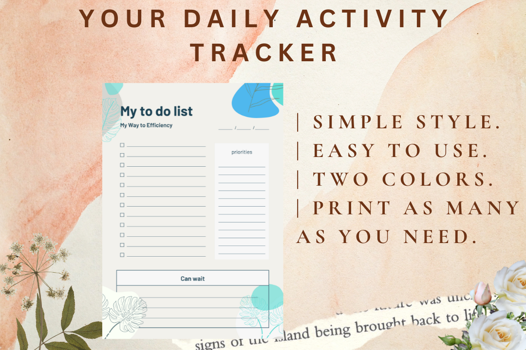 Modern To Do List Planner