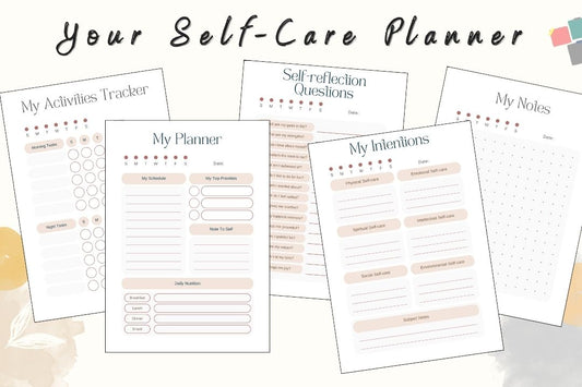 All-in-One Self-Care Planner
