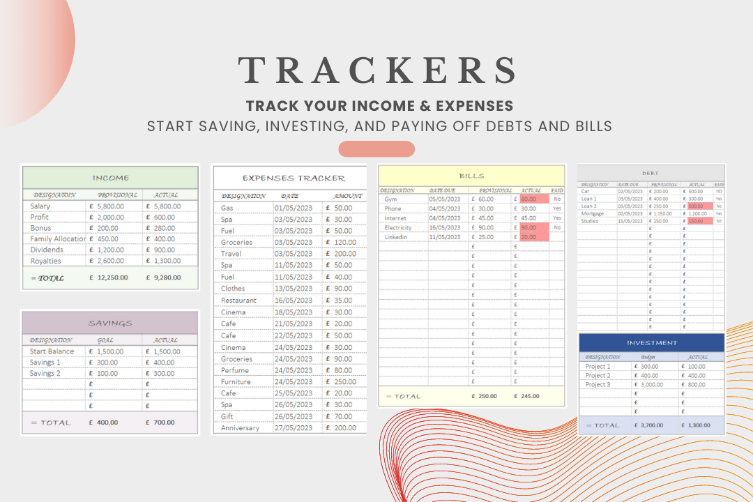 Monthly Budget Tracker