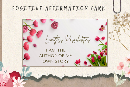 Positive Affirmation Card - Positivity Challenge